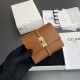 1:1 Replica CELINE 16 Small Tri-Fold Wallet Satin Calfskin Brown Knockoff