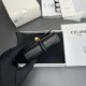1:1 Replica CELINE 16 Small Tri-Fold Wallet Satin Calfskin Black Knockoff