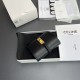 1:1 Replica CELINE 16 Small Tri-Fold Wallet Satin Calfskin Black Knockoff