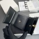 1:1 Replica CELINE 16 Small Tri-Fold Wallet Satin Calfskin Black Knockoff