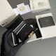 1:1 Replica Celine Compact Wallet with Triomphe Coin Purse Black Knockoff