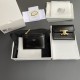 1:1 Replica Celine Compact Wallet with Triomphe Coin Purse Black Knockoff