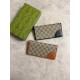 1:1 Replica Gucci Continental Wallet with GG Emblem 821802 Brown Knockoff