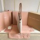 AAA Replica Miu Miu Crossbody Bag Ivy denim with leather trim 5BG231 White 1:1 Replica Miu Miu Crossbody Bag Ivy denim with leather trim 5BG231 White Knockoff