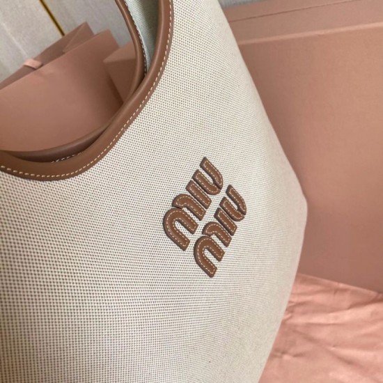 AAA Replica Miu Miu Crossbody Bag Ivy denim with leather trim 5BG231 White 1:1 Replica Miu Miu Crossbody Bag Ivy denim with leather trim 5BG231 White Knockoff