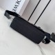 AAA Replica LOEWE Mini Flex Canvas and Suede Shoulder Bag Brown/Black 1:1 Replica LOEWE Mini Flex Canvas and Suede Shoulder Bag Brown/Black Knockoff
