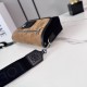 AAA Replica LOEWE Mini Flex Canvas and Suede Shoulder Bag Brown/Black 1:1 Replica LOEWE Mini Flex Canvas and Suede Shoulder Bag Brown/Black Knockoff