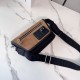 AAA Replica LOEWE Mini Flex Canvas and Suede Shoulder Bag Brown/Black 1:1 Replica LOEWE Mini Flex Canvas and Suede Shoulder Bag Brown/Black Knockoff
