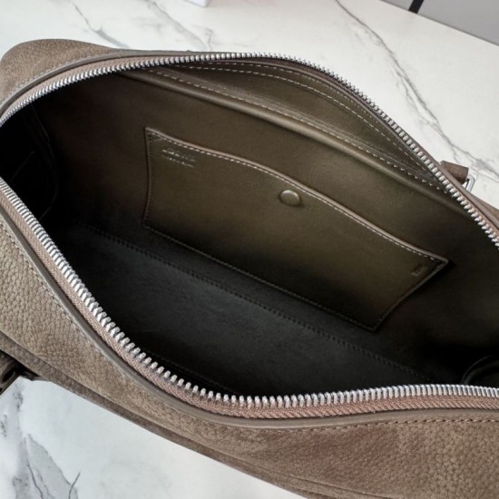 AAA Replica Loewe Amazona 31 Grained Nubuck Shoulder Bag Brown 1:1 Replica Loewe Amazona 31 Grained Nubuck Shoulder Bag Brown Knockoff