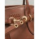 AAA Replica Miu Miu Adventure Leather Tote Bags Brown 5BA292 1:1 Replica Miu Miu Adventure Leather Tote Bags Brown 5BA292 Knockoff