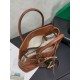 AAA Replica Miu Miu Adventure Leather Tote Bags Brown 5BA292 1:1 Replica Miu Miu Adventure Leather Tote Bags Brown 5BA292 Knockoff