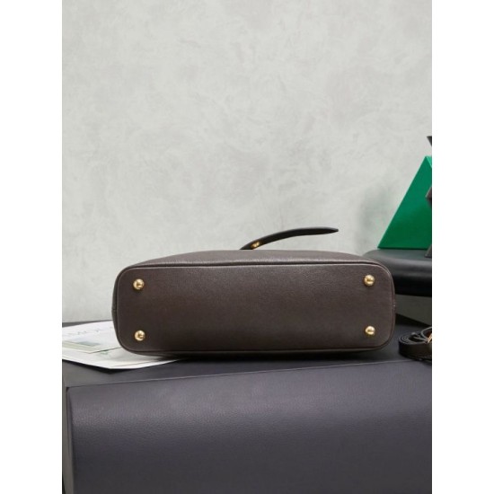 AAA Replica Miu Miu Adventure Leather Tote Bag 5BA292 Coffee 1:1 Replica Miu Miu Adventure Leather Tote Bag 5BA292 Coffee Knockoff