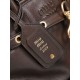 AAA Replica Miu Miu Adventure Leather Tote Bag 5BA292 Coffee 1:1 Replica Miu Miu Adventure Leather Tote Bag 5BA292 Coffee Knockoff