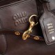 AAA Replica Miu Miu Adventure Nappa Tote Bag Brown 1:1 Replica Miu Miu Adventure Nappa Tote Bag Brown Knockoff