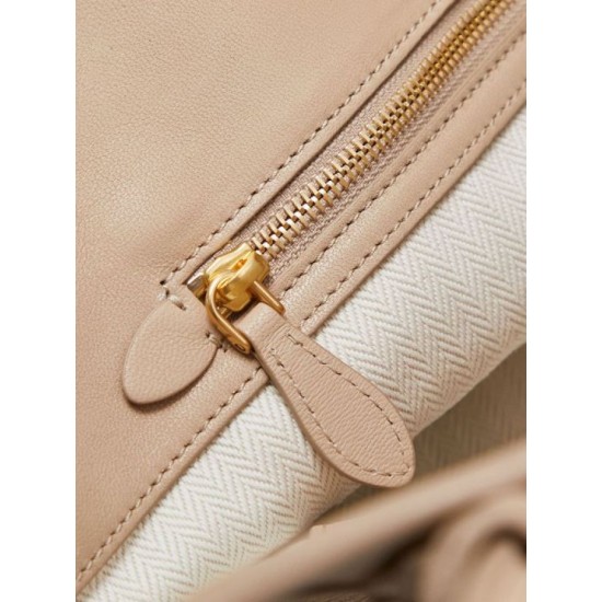AAA Replica Miu Miu Adventure Nappa Tote Bag 5BG310 Cream 1:1 Replica Miu Miu Adventure Nappa Tote Bag 5BG310 Cream Knockoff