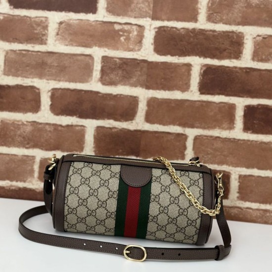 1:1 Replica Gucci Ophidia Small Crossbody Bag 795194 Coffee Knockoff
