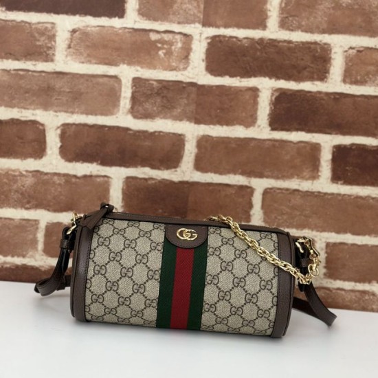 1:1 Replica Gucci Ophidia Small Crossbody Bag 795194 Coffee Knockoff