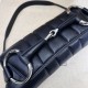 1:1 Replica Gucci Horsebit Chain Crossbody Bag GG Canvas 764255 Black Knockoff