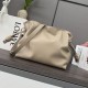 AAA Replica Loewe Flamenco Drawstring Clutch Bag in Beige 1:1 Replica Loewe Flamenco Drawstring Clutch Bag in Beige Knockoff