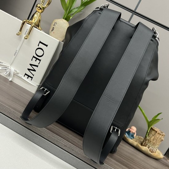 1:1 Replica Loewe Goya Unisex Backpack in Black Knockoff
