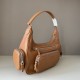 1:1 Replica Miu Miu Pocket Nappa 5BC189 Crossbody Bag in Caramel Knockoff