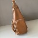 1:1 Replica Miu Miu Pocket Nappa 5BC189 Crossbody Bag in Caramel Knockoff