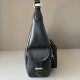 1:1 Replica Miu Miu Crossbody Bag Miu Pocket Nappa 5BC189 Black Knockoff