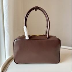 1:1 Replica Miu Miu Beau handbag 5BB172 Maroon Knockoff