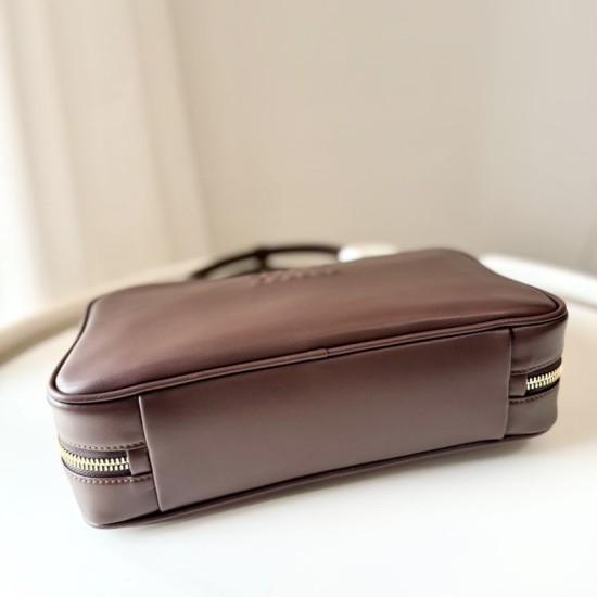 1:1 Replica Miu Miu Beau handbag 5BB172 Maroon Knockoff
