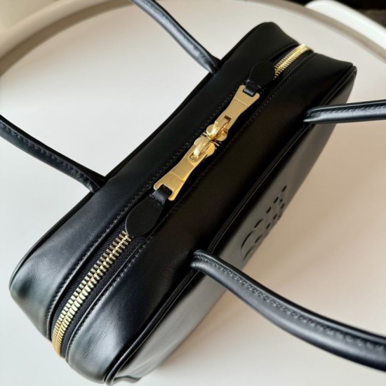 1:1 Replica Miu Miu Beau handbag 5BB172 Black Knockoff