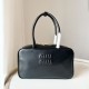1:1 Replica Miu Miu Beau handbag 5BB172 Black Knockoff