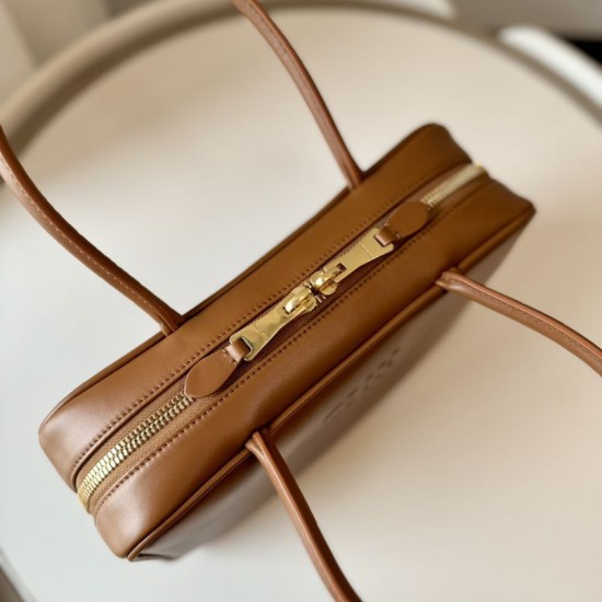 1:1 Replica Miu Miu Beau handbag 5BB172 Brown Knockoff