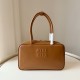 1:1 Replica Miu Miu Beau handbag 5BB172 Brown Knockoff
