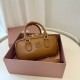 AAA Replica Miu Miu Arcadie handbag 5BB142 Brown 1:1 Replica Miu Miu Arcadie handbag 5BB142 Brown Knockoff