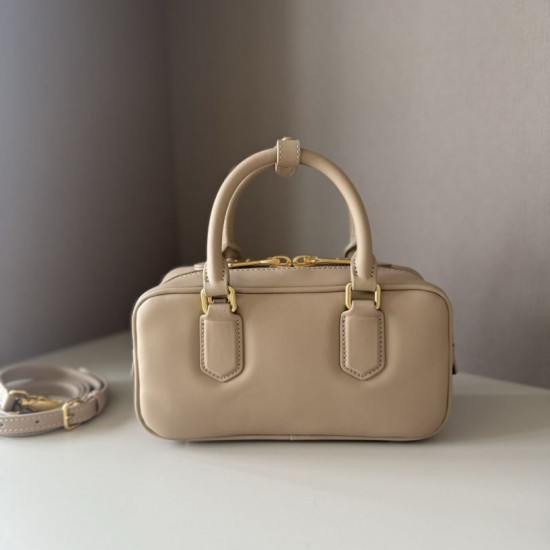 AAA Replica Miu Miu Arcadie handbag 5BB142 Beige 1:1 Replica Miu Miu Arcadie handbag 5BB142 Beige Knockoff