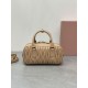 AAA Replica Miu Miu Arcadie Matelassé Nappa handbag 5BB142 brown 1:1 Replica Miu Miu Arcadie Matelassé Nappa handbag 5BB142 brown Knockoff