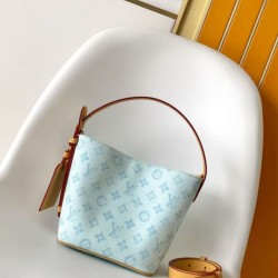 1:1 Replica LV Romance All In BB tote bag M27529 Blue Knockoff