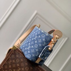 1:1 Replica Louis Vuitton All In BB Denim Bucket Bag M28107 Knockoff