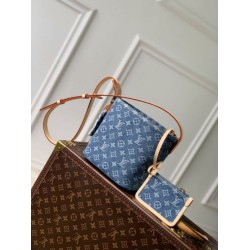 1:1 Replica Louis Vuitton All In BB Denim Bucket Bag M28107 Knockoff
