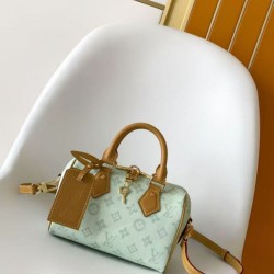 1:1 Replica Louis Vuitton Speedy Bandoulière 20 Bag M27530 Green Knockoff