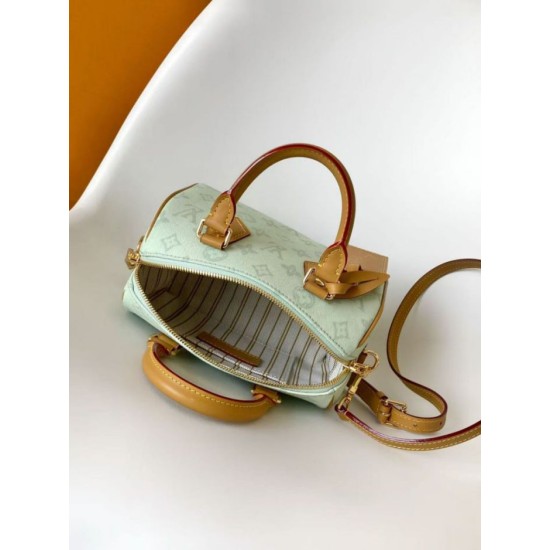 AAA Replica Louis Vuitton Speedy Bandoulière 20 Bag M27530 Green 1:1 Replica Louis Vuitton Speedy Bandoulière 20 Bag M27530 Green Knockoff