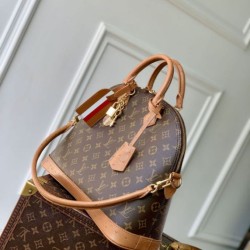 1:1 Replica Louis Vuitton Alma MM Soft Celebration Bag N30049 Knockoff