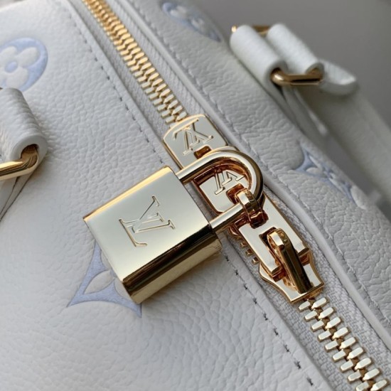 1:1 Replica Louis Vuitton Speedy Bandoulière 20 bag M28314 blue Knockoff