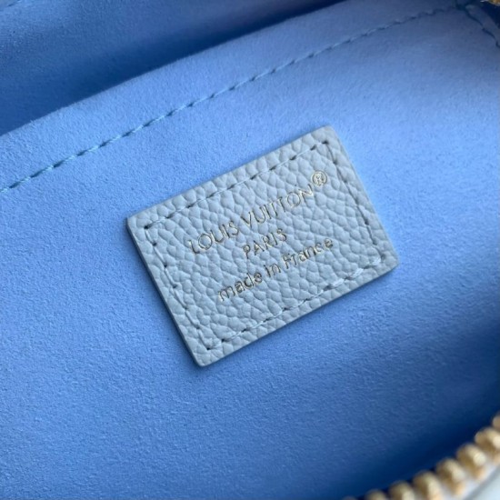 1:1 Replica Louis Vuitton Speedy Bandoulière 20 bag M28314 blue Knockoff
