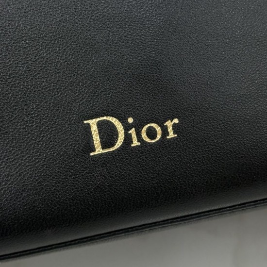 AAA Replica Dior Bow shoulder bag in black 1:1 Replica Dior Bow shoulder bag in black Knockoff
