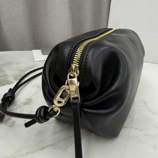 AAA Replica Dior Bow shoulder bag in black 1:1 Replica Dior Bow shoulder bag in black Knockoff