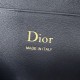 1:1 Replica Dior Bow clutch bag in jacquard Oblique with blue motif Knockoff