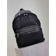 1:1 Replica YSL Saint Laurent City backpack in black canvas with leather trim Knockoff