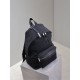 1:1 Replica YSL Saint Laurent City backpack in black canvas with leather trim Knockoff