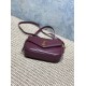 1:1 Replica YSL Saint Laurent Loulou mini shoulder bag in burgundy Knockoff